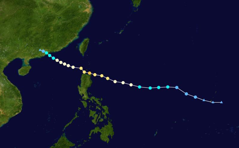 台风鹦鹉最新路径分析及其影响概述